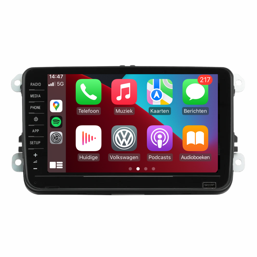 RCD 880 PRO - Volkswagen Apple Carplay en Android Auto Infotainmentsysteem