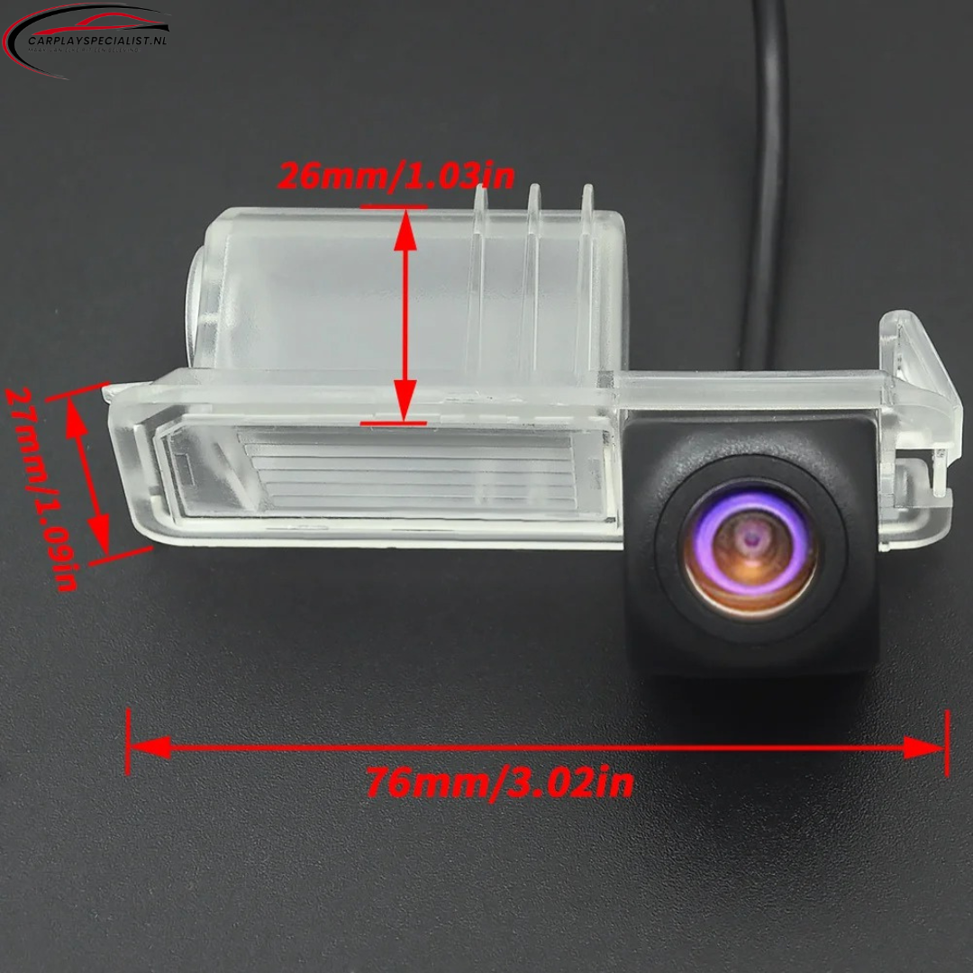 Achteruitrijcamera (CVBS-AV) – Geschikt voor RCD 360, 360 Pro, 330 NoName & 880 Pro