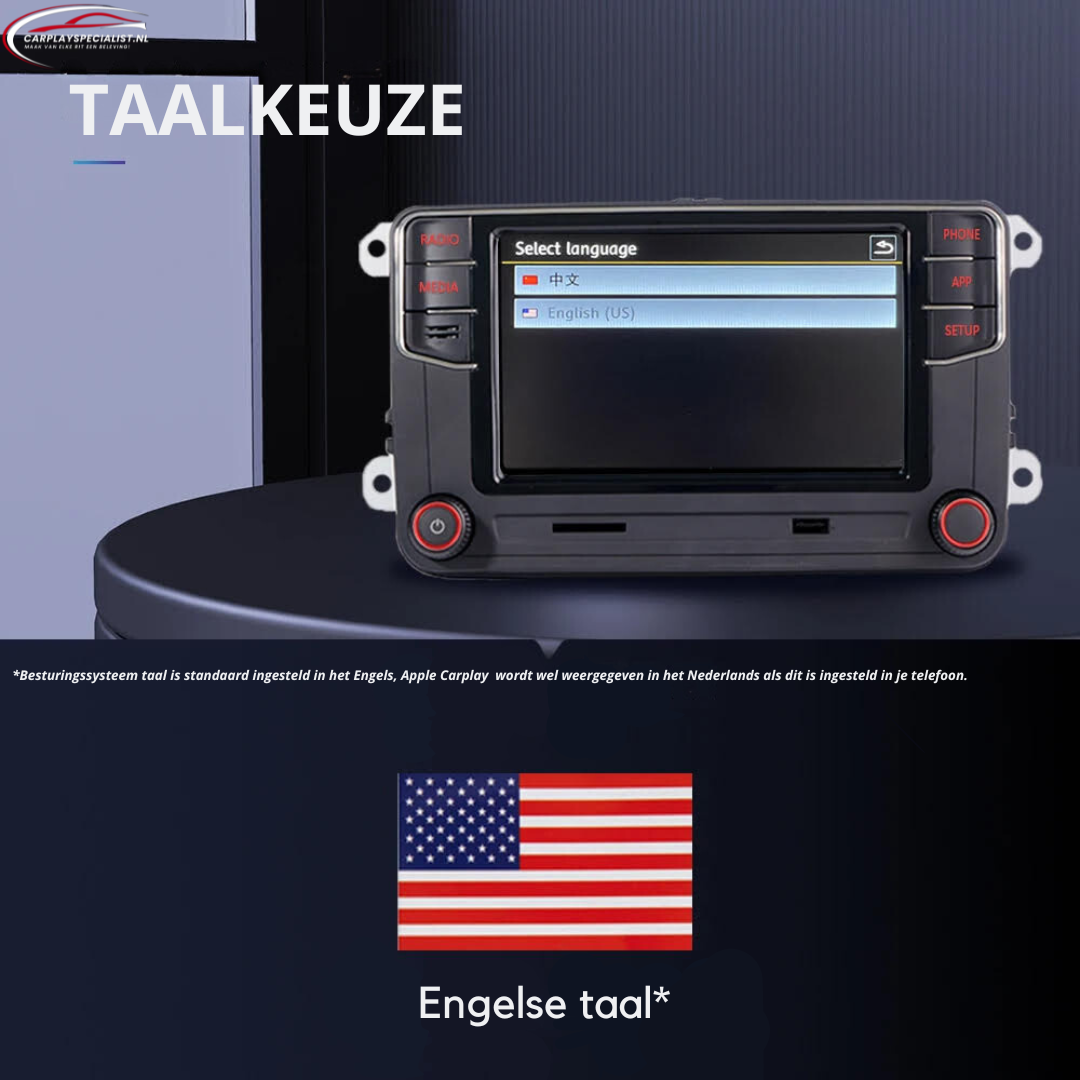 RCD 360 Apple Carplay en Bluetooth - Volkswagen Apple Carplay Infotainmentsyteem