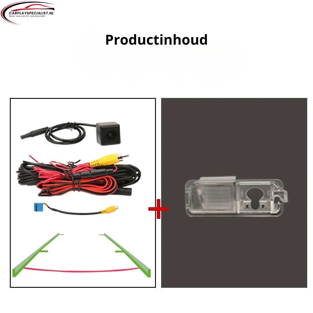 Achteruitrijcamera (CVBS-AV) – Geschikt voor RCD 360, 360 Pro, 330 NoName & 880 Pro