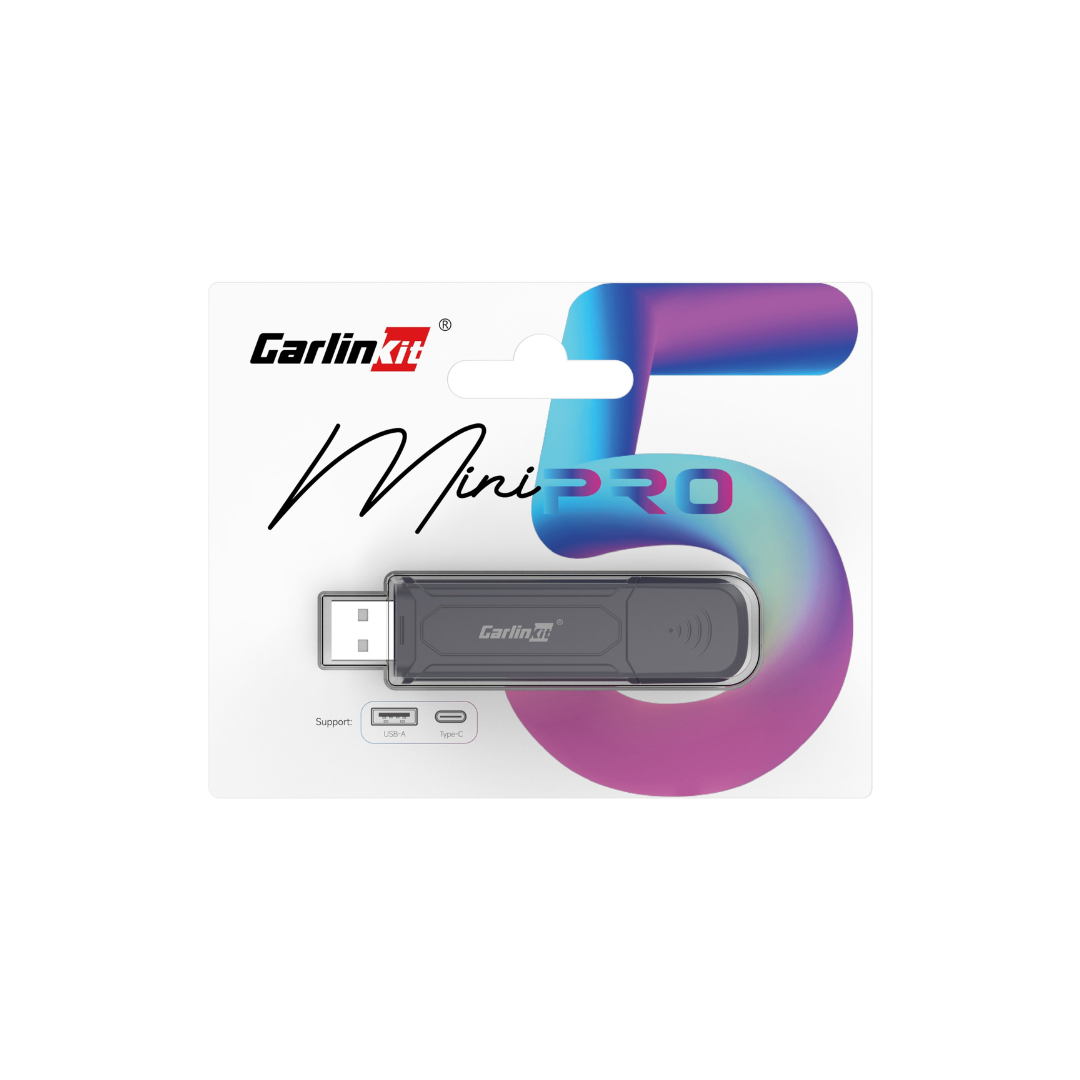 Carlinkit Mini SE 5 Pro: Draadloze Apple CarPlay & Android Auto Adapter