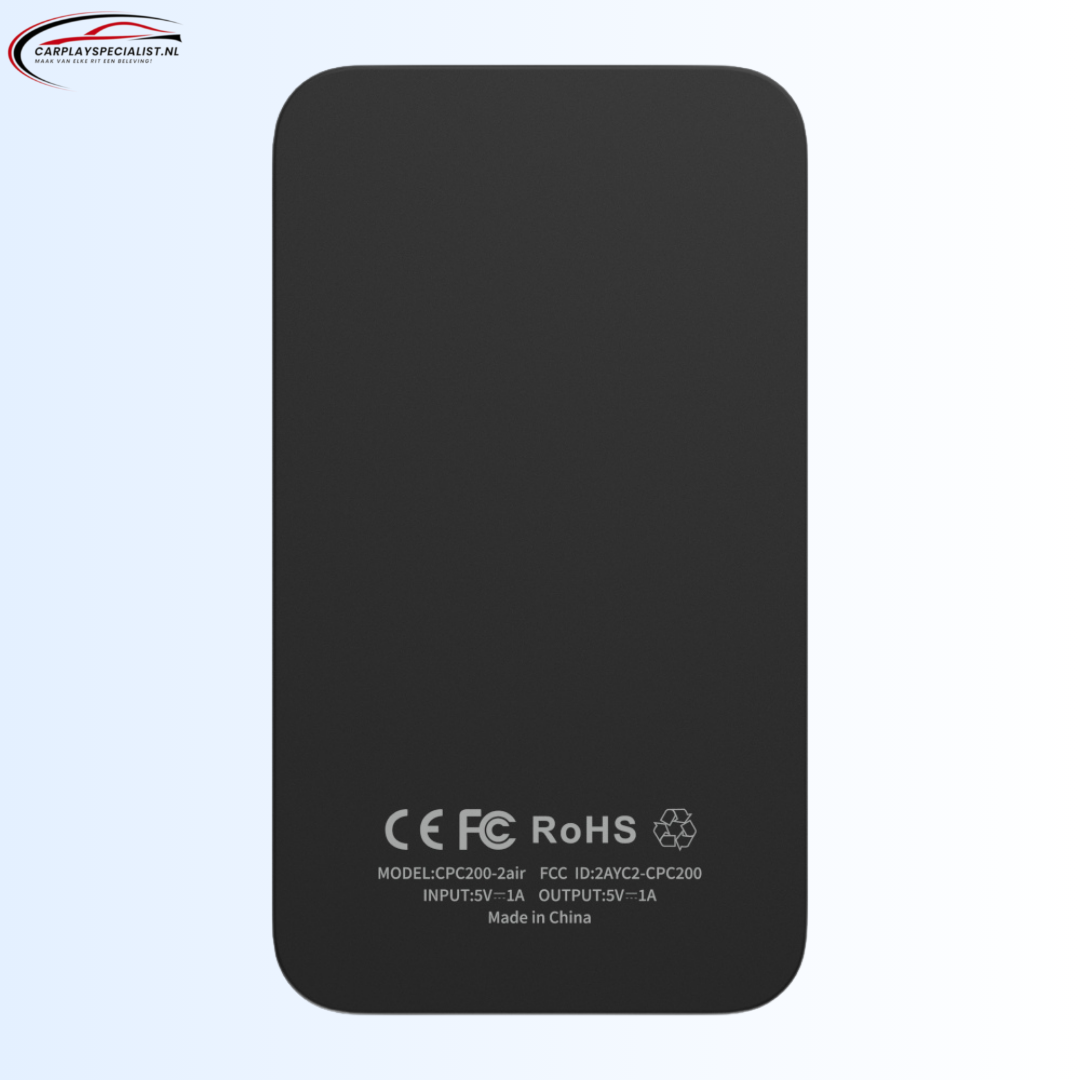 Carlinkit 5.0 CPC200-2Air: Draadloze Apple CarPlay & Android Auto Adapter