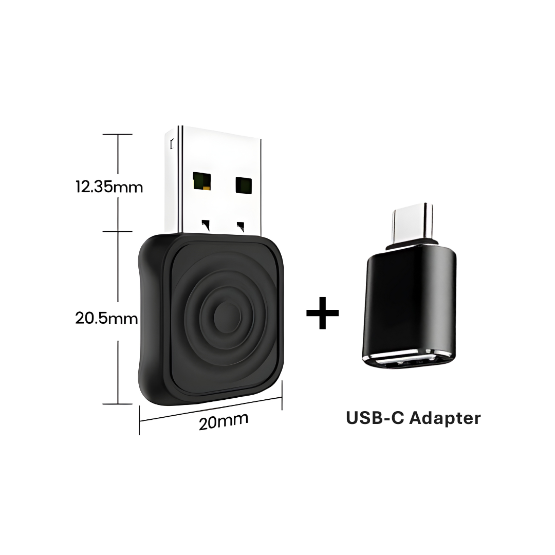 Carlinkit Mini Ultra - Draadloos Apple CarPlay & Android Auto Adapter
