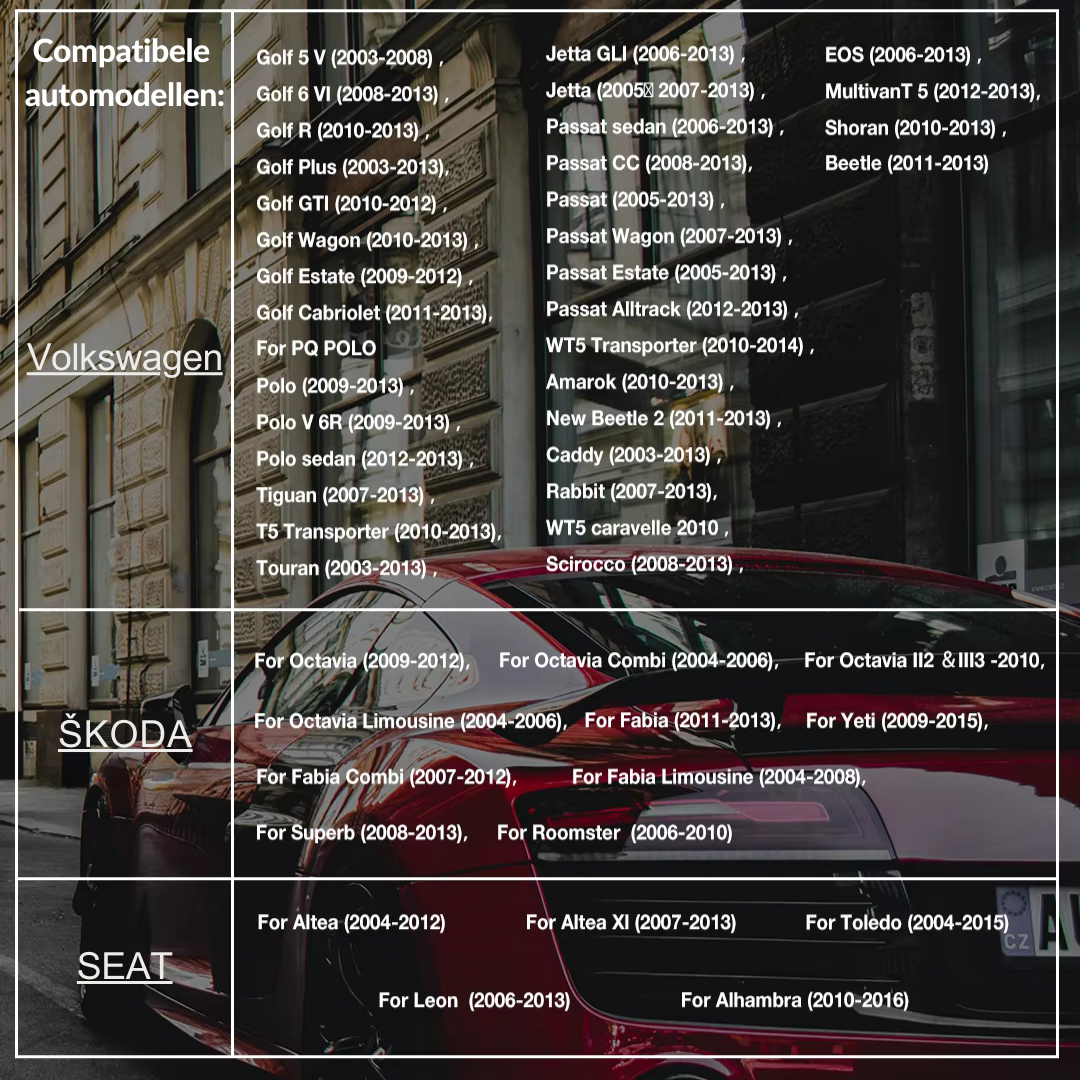 RCD 330 NoName - Volkswagen Apple Carplay en Android Auto Infotainmentsysteem