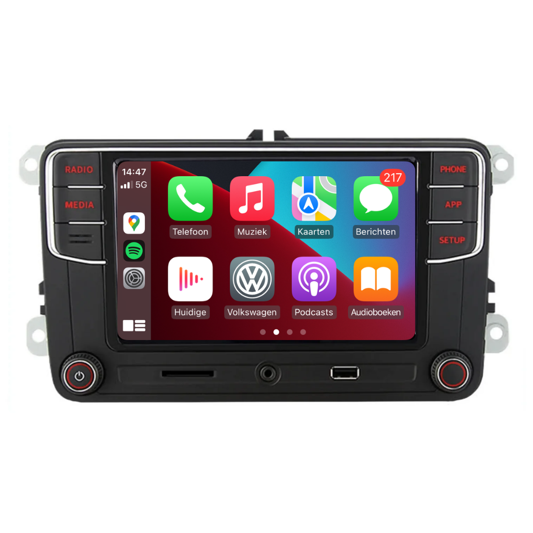 RCD 330 NoName - Volkswagen Apple Carplay en Android Auto Infotainmentsysteem