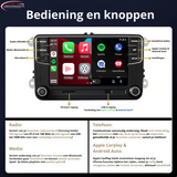RCD 360 PRO - Volkswagen Apple Carplay en Android Auto Infotainmentsysteem