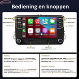 RCD 360 Apple Carplay en Bluetooth - Volkswagen Apple Carplay Infotainmentsyteem